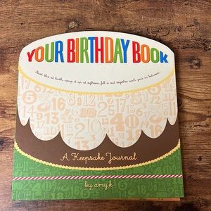 Your Birthday Book: A Keepsake Journal Hardcover-spiral